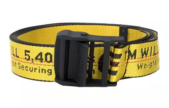 OFF-WHITE Другой ремень унисекс, Wheat Nubuck