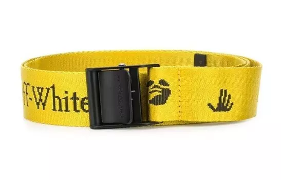 OFF-WHITE Другой ремень унисекс, Yellow