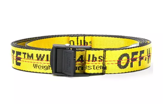 OFF-WHITE Другой ремень унисекс, Yellow