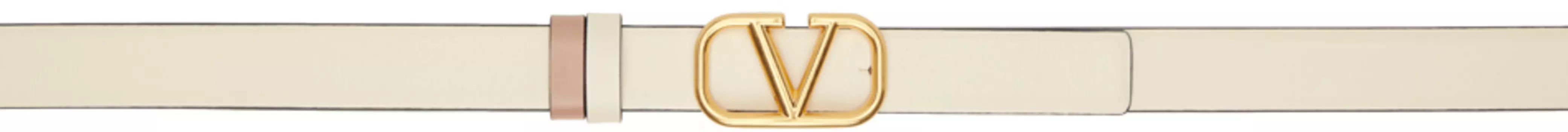 Off-White двусторонний ремень с логотипом Valentino Garavani