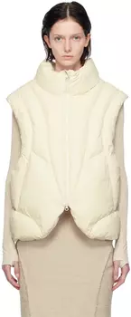 Off-White двусторонний жилет с подкладкой Hyein Seo