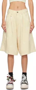 Off-White джинсовые шорты R13 Jesse