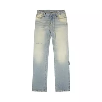 Off-White Джинсы с потертостями Dirty Blue