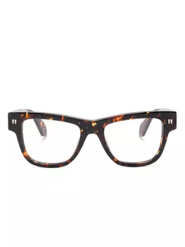 Off-White Eyewear очки с логотипом, коричневый
