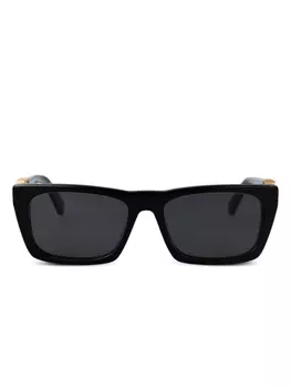 Off-White Eyewear rectangle-frame солнцезащитные очки, черный
