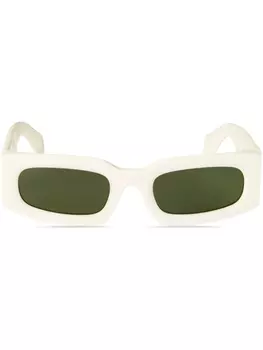Off-White Eyewear солнцезащитные очки Cary, белый