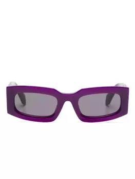 Off-White Eyewear солнцезащитные очки Cary в прямоугольной оправе, фиолетовый