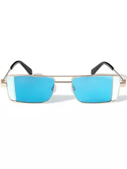 Off-White Eyewear солнцезащитные очки Cortez, золотой