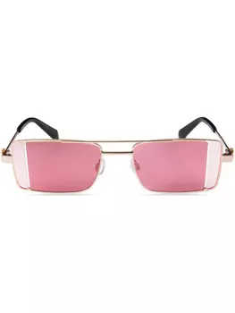 Off-White Eyewear солнцезащитные очки Cortez, золотой