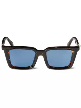 Off-White Eyewear солнцезащитные очки Dalton, коричневый