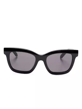 Off-White Eyewear солнцезащитные очки Lincoln в квадратной оправе, черный