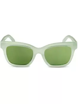 Off-White Eyewear солнцезащитные очки Lincoln, зеленый