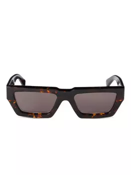 Off-White Eyewear солнцезащитные очки Manchester, коричневый
