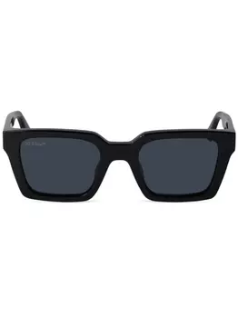 Off-White Eyewear солнцезащитные очки Palermo в квадратной оправе, черный