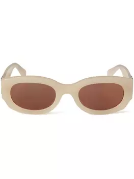 Off-White Eyewear солнцезащитные очки Palmer, нейтральный