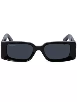 Off-White Eyewear солнцезащитные очки Roma в прямоугольной оправе, черный