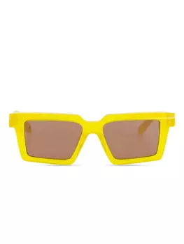 Off-White Eyewear солнцезащитные очки Windsor в квадратной оправе, желтый