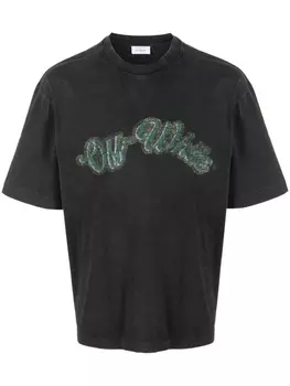 Off-White футболка Bacchus Skate, черный