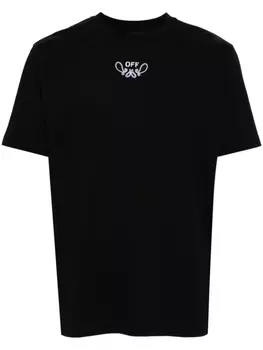 Off-White футболка Bandana Arrow Skate, черный