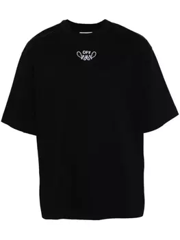 Off-White футболка Bandana Arrow Skate, черный