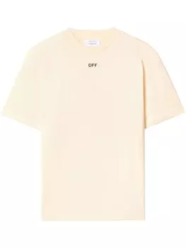 Off-White футболка Cloud Arrows, нейтральный