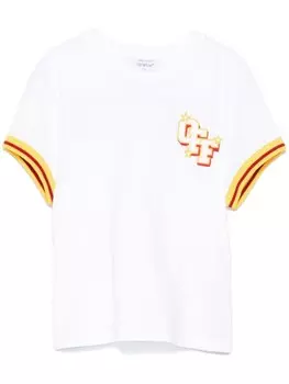 Off-White футболка College, белый