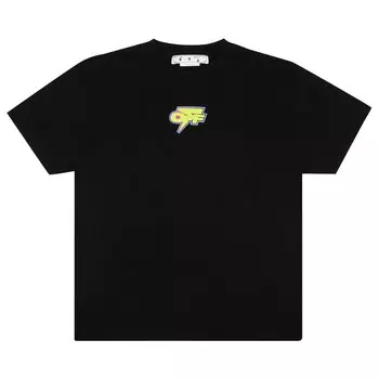 Off-White Футболка Degrade Thunder Черная