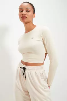 Off White Футболка для женщин/девочек Ellesse, белый