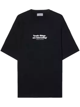 Off-White футболка Ironic с принтом, черный