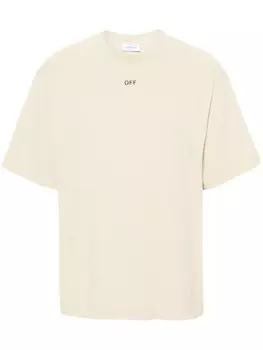 Off-White футболка Off Stamp Skate, нейтральный цвет