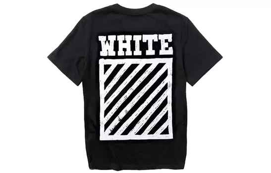 OFF-WHITE Футболка OFF WHITE Brushed Diag