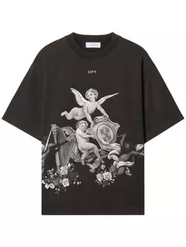 Off-White футболка Putti, черный
