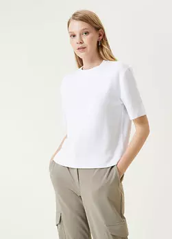 Off-white футболка с декором в виде птиц scribble Beymen