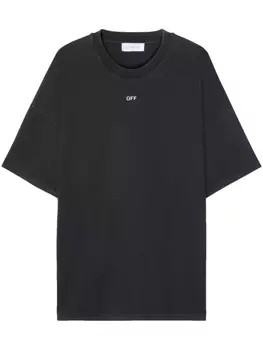 Off-White футболка с графичным принтом, черный