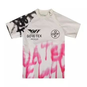 Off-White Футболка с короткими рукавами Goretex Graffiti, Многоцветная
