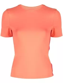 Off-White футболка с короткими рукавами, красный