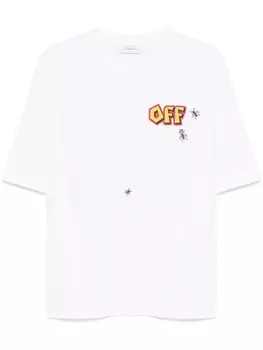 Off-White футболка с логотипом Arrows