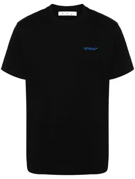 Off-White футболка с логотипом Arrows, черный