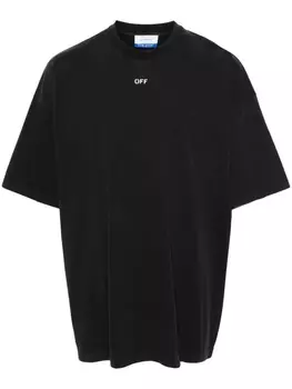 Off-White футболка S.Matthew Skate, черный