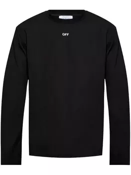 Off-White футболка с принтом Arrows
