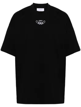 Off-White футболка с принтом Bandana Arrow, черный