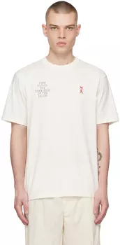 Off-White футболка с вышивкой Undercover