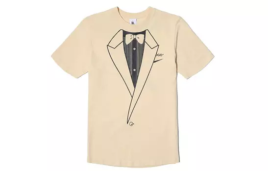Футболка унисекс Off-White, светло-бежевый