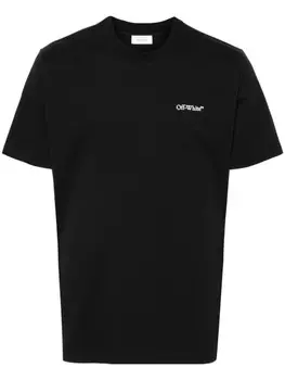 Off-White футболка Windy Arrow, черный