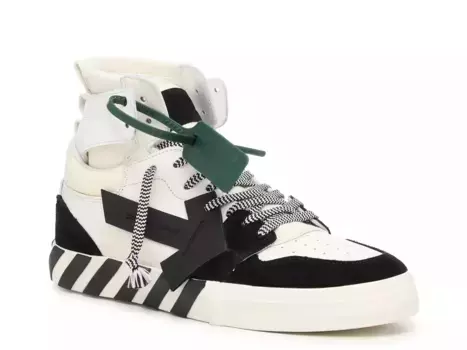 Off-White High-Top Vulcanized Sneaker — мужские, Bone/Taupe
