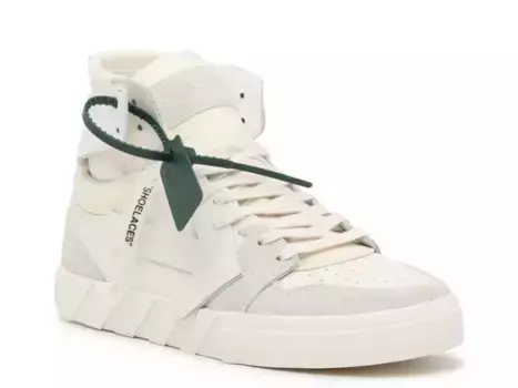 Off-White High-Top Vulcanized Sneaker - Мужские, Off White/Ivory