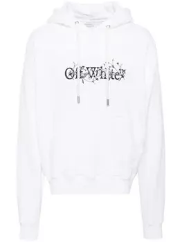 Off-White худи Bookish, белый