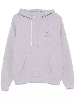 Off-White худи Fresco Arrow, серый