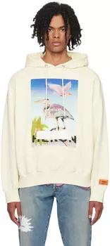 Off-White худи Heron с цензурой Heron Preston