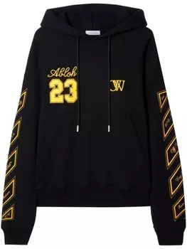 Off-White худи Ow 23 Skate, черный дубль